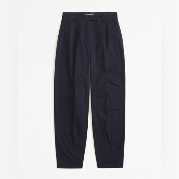 Abercrombie and Fitch Crisp Cotton Taper Ankle Pant Size 32 - Picture 1 of 4